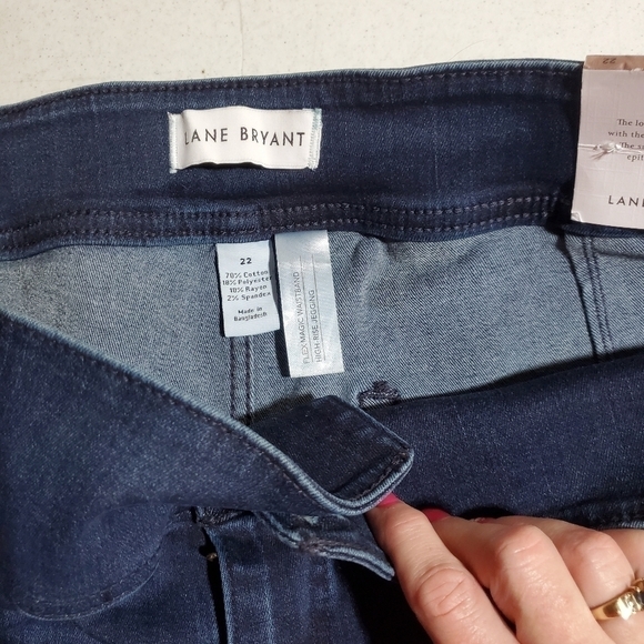 Lane Bryant Sz. 22 Blue Jean Jeggings - Picture 4 of 10